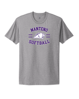 Manteno HS Softball Curve - Mens Select Cotton T-Shirt