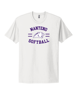 Manteno HS Softball Curve - Mens Select Cotton T-Shirt