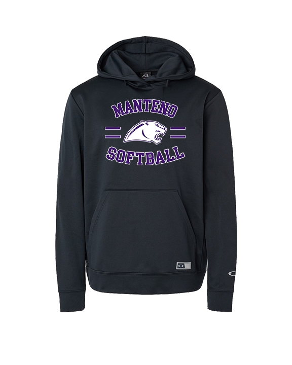 Manteno HS Softball Curve - Oakley Performance Hoodie