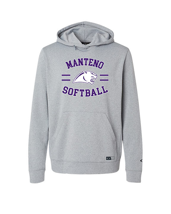 Manteno HS Softball Curve - Oakley Performance Hoodie