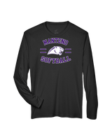 Manteno HS Softball Curve - Performance Longsleeve