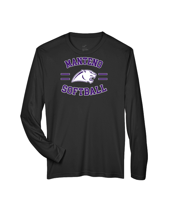 Manteno HS Softball Curve - Performance Longsleeve