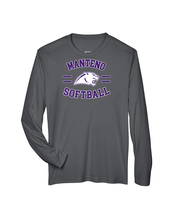 Manteno HS Softball Curve - Performance Longsleeve