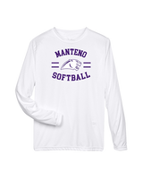 Manteno HS Softball Curve - Performance Longsleeve