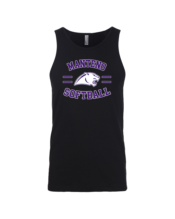 Manteno HS Softball Curve - Tank Top