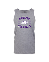 Manteno HS Softball Curve - Tank Top