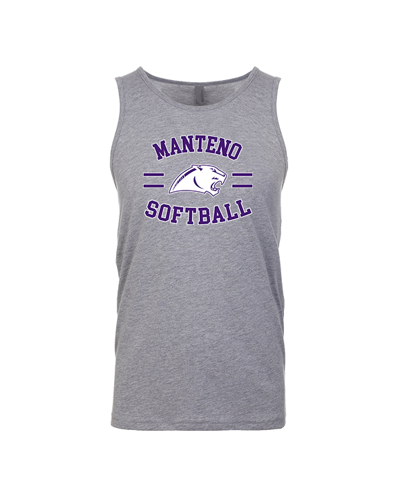 Manteno HS Softball Curve - Tank Top