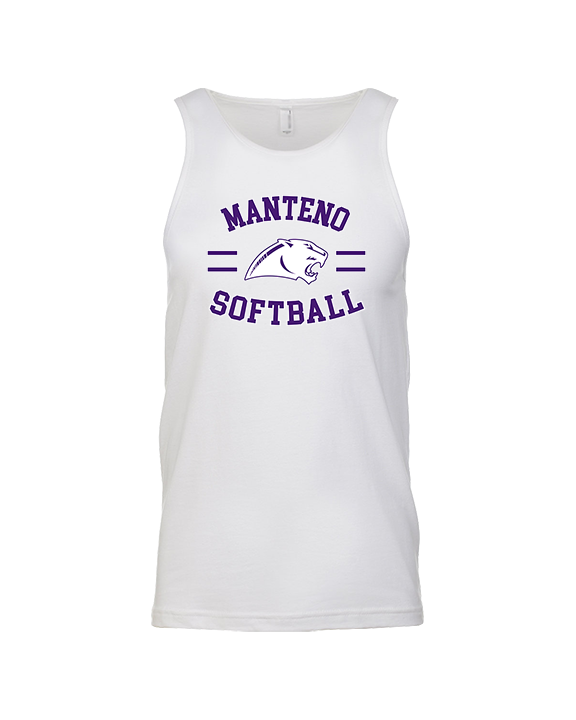 Manteno HS Softball Curve - Tank Top