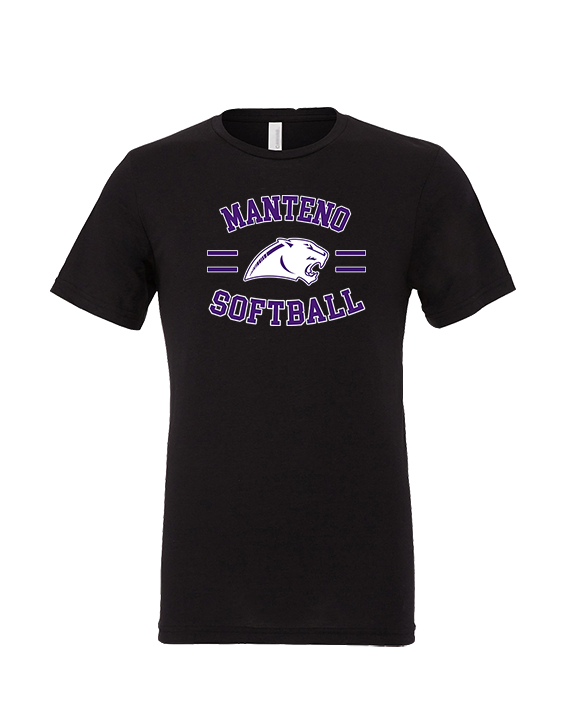 Manteno HS Softball Curve - Tri-Blend Shirt