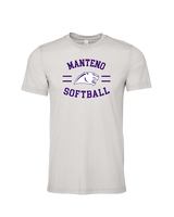 Manteno HS Softball Curve - Tri-Blend Shirt