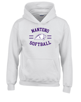 Manteno HS Softball Curve - Unisex Hoodie