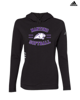 Manteno HS Softball Curve - Womens Adidas Hoodie