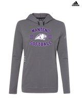 Manteno HS Softball Curve - Womens Adidas Hoodie