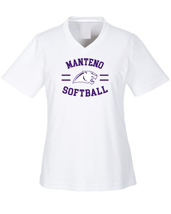 Manteno HS Softball Curve - Womens Performance Shirt