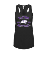 Manteno HS Softball Curve - Womens Tank Top