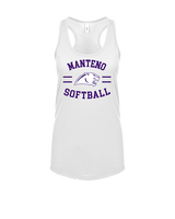 Manteno HS Softball Curve - Womens Tank Top