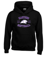 Manteno HS Softball Curve - Youth Hoodie