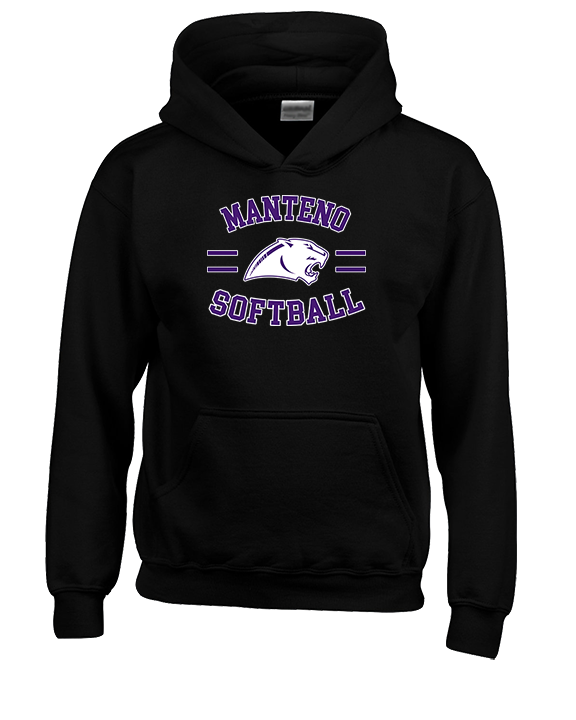 Manteno HS Softball Curve - Youth Hoodie