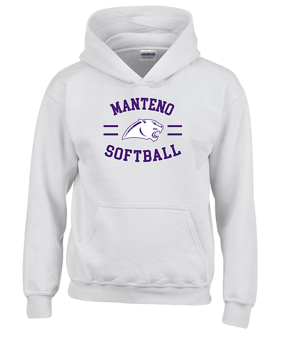 Manteno HS Softball Curve - Youth Hoodie