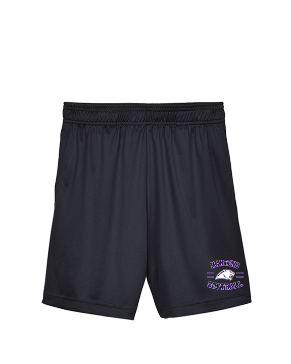 Manteno HS Softball Curve - Youth Training Shorts