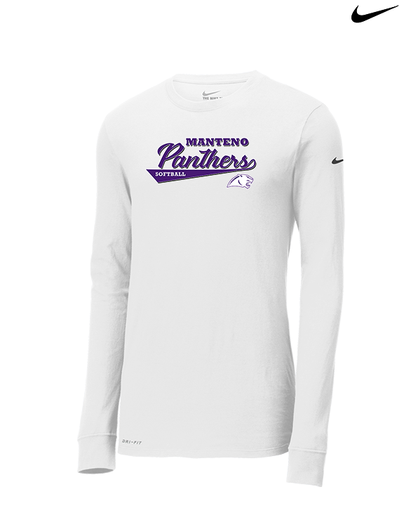 Manteno HS Softball Custom - Mens Nike Longsleeve