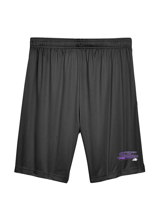 Manteno HS Softball Custom - Mens Training Shorts with Pockets