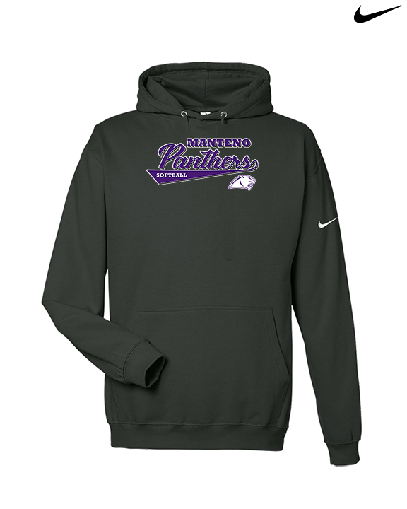 Manteno HS Softball Custom - Nike Club Fleece Hoodie