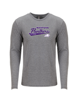 Manteno HS Softball Custom - Tri-Blend Long Sleeve