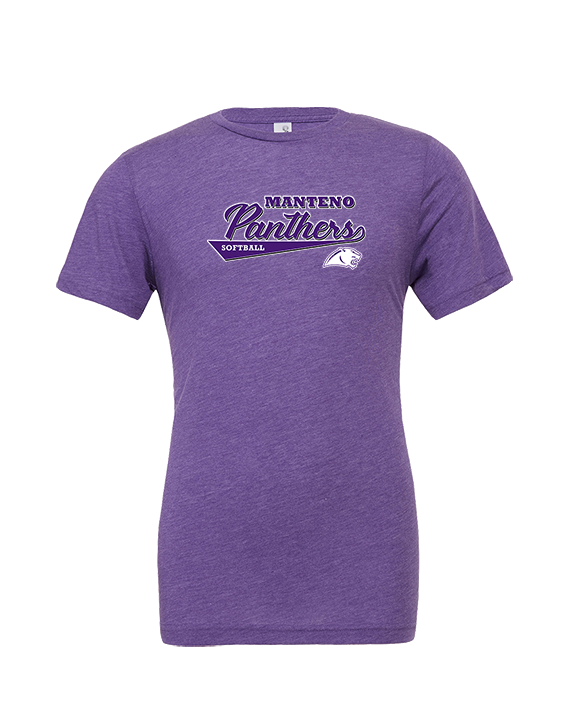 Manteno HS Softball Custom - Tri-Blend Shirt