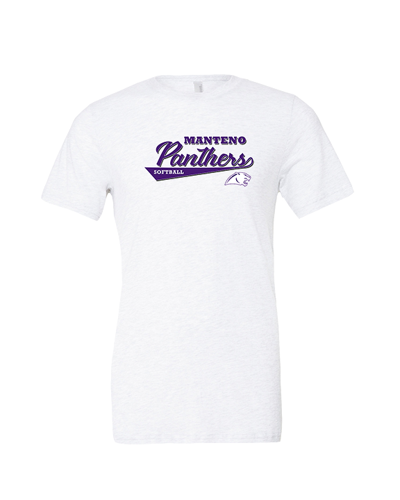 Manteno HS Softball Custom - Tri-Blend Shirt