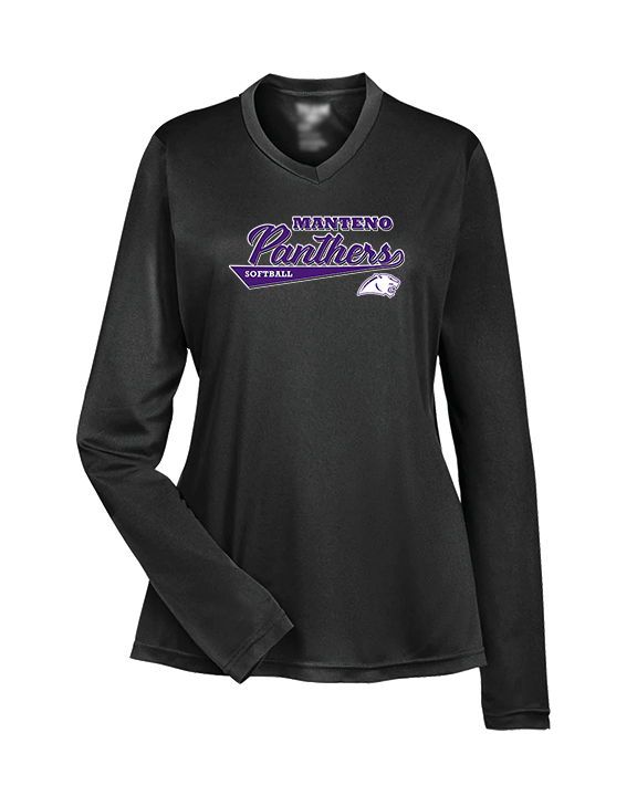 Manteno HS Softball Custom - Womens Performance Longsleeve