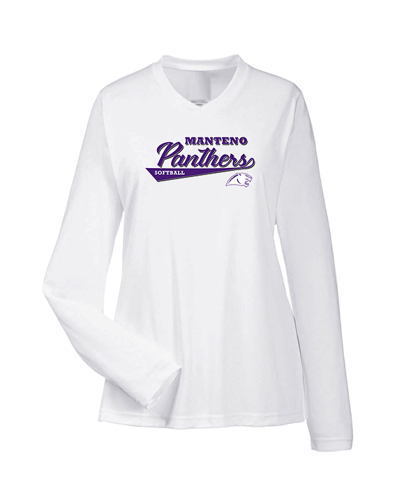 Manteno HS Softball Custom - Womens Performance Longsleeve