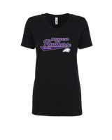 Manteno HS Softball Custom - Womens Vneck