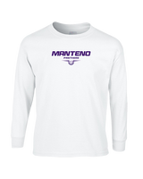 Manteno HS Softball Design - Cotton Longsleeve