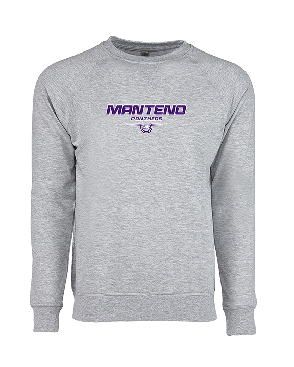 Manteno HS Softball Design - Crewneck Sweatshirt