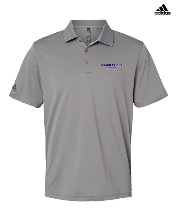 Manteno HS Softball Design - Mens Adidas Polo