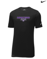 Manteno HS Softball Design - Mens Nike Cotton Poly Tee