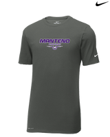 Manteno HS Softball Design - Mens Nike Cotton Poly Tee