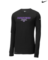 Manteno HS Softball Design - Mens Nike Longsleeve