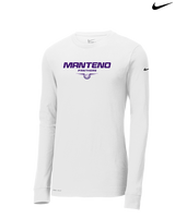 Manteno HS Softball Design - Mens Nike Longsleeve