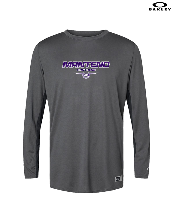 Manteno HS Softball Design - Mens Oakley Longsleeve