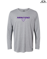 Manteno HS Softball Design - Mens Oakley Longsleeve