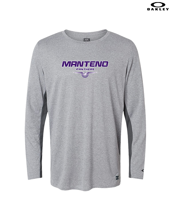 Manteno HS Softball Design - Mens Oakley Longsleeve