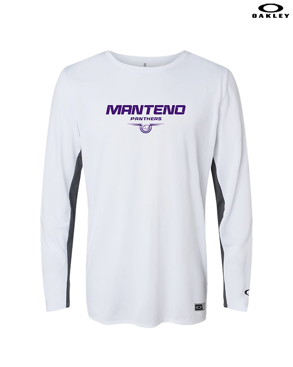 Manteno HS Softball Design - Mens Oakley Longsleeve