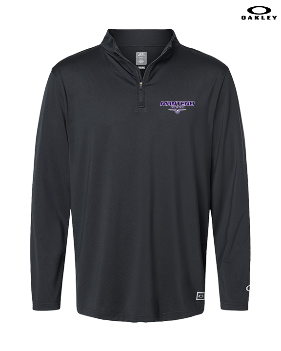 Manteno HS Softball Design - Mens Oakley Quarter Zip