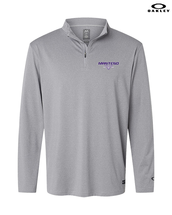 Manteno HS Softball Design - Mens Oakley Quarter Zip