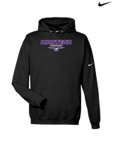 Manteno HS Softball Design - Nike Club Fleece Hoodie