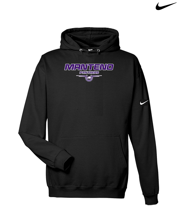 Manteno HS Softball Design - Nike Club Fleece Hoodie