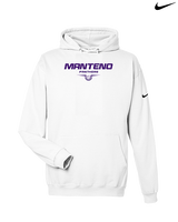 Manteno HS Softball Design - Nike Club Fleece Hoodie