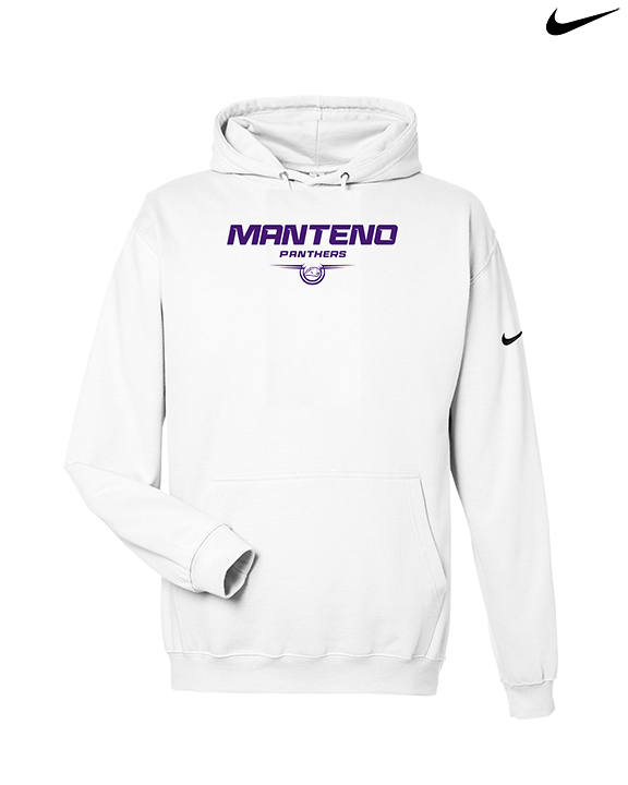 Manteno HS Softball Design - Nike Club Fleece Hoodie